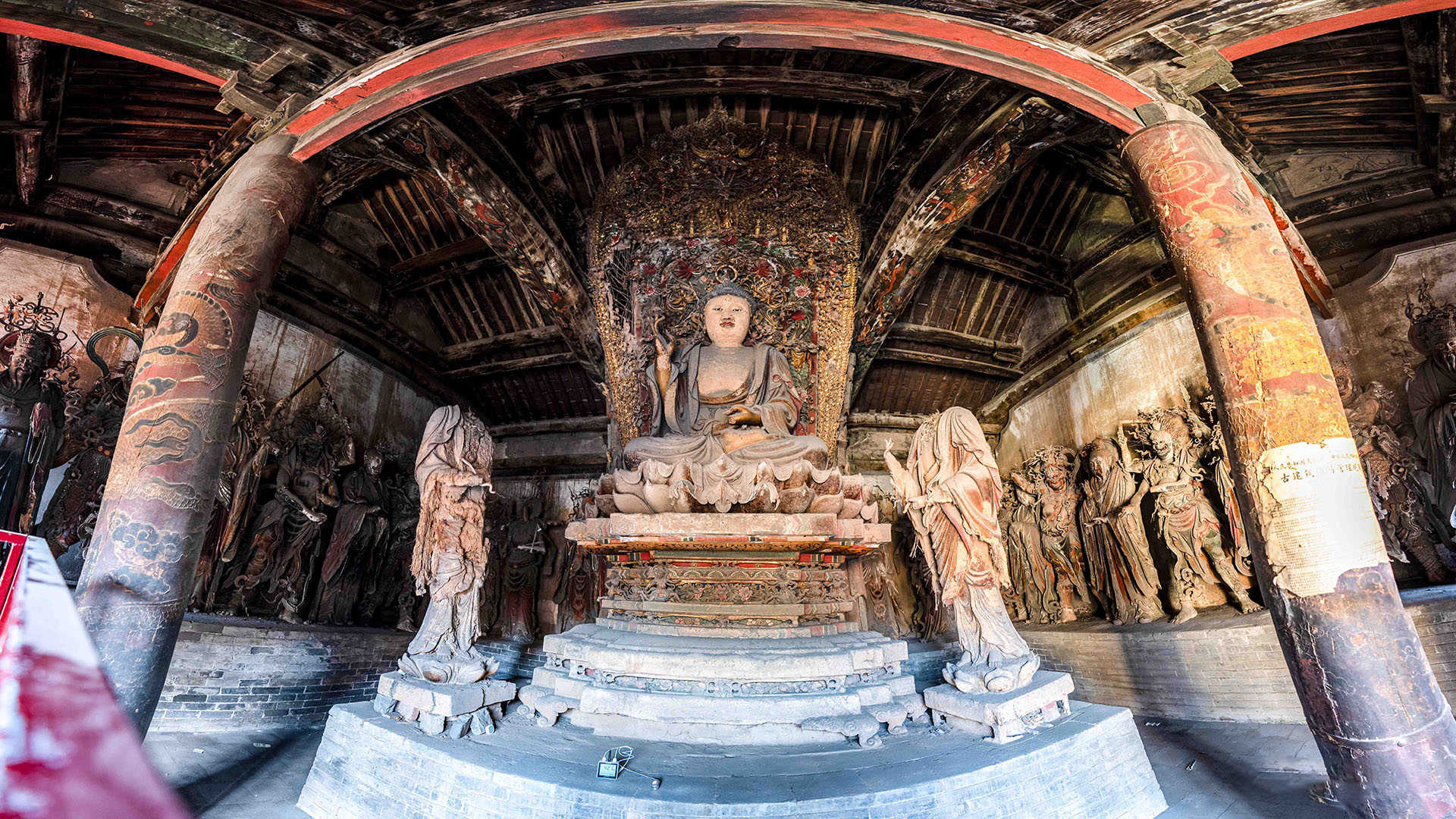  鐵佛寺的靜，喜鎮(zhèn)蘇莊的暖，都是山河晉城里生活的甜